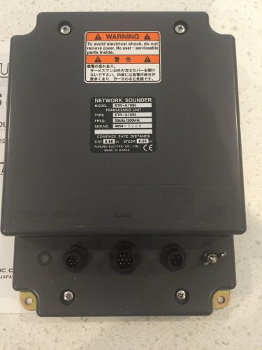 Furuno network sounder model etr-6/10n 50khz/200khz
