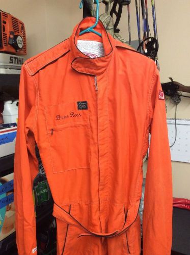 Vintage simpson race fire suit