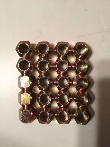 20 new double sided steel lugnuts  .99 starting price.. no reserve..