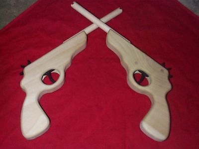 2 each hot rat rod car protecting rubber band guns