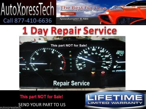 1994 lexus ls400 instrument cluster lighting  repair slow gas gauge repair fast