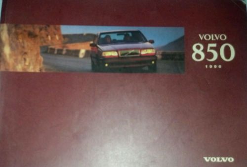 1996 volvo 850 owner's manual