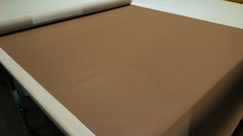 Mocha beige coated outdoor marine canvas awning boat fabric polyester 60"w dwr