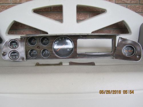 Mopar truck li l red express warlock ramcharger dodge pickup gauges wood grain