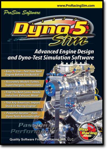 Racing head service (rhs) 181501 dyno sim 5 software