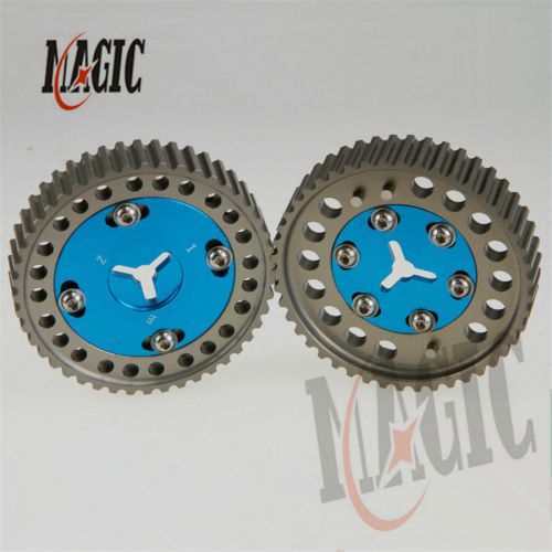 Cam gear pulley pair for mazda mx-5 / mx5 bp6/bp8 nb6/8 camshaft gears blue