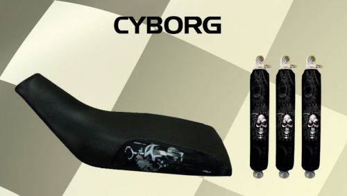 Suzuki ltz 250 cyborg seat and shock cover atv #lok24490 qwe16500