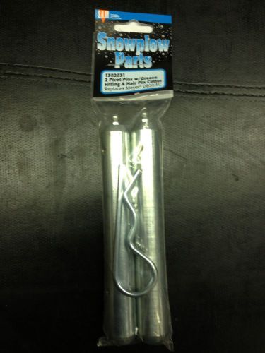 Meyers pivot pins with grease fittings and cotter pins to hold in place