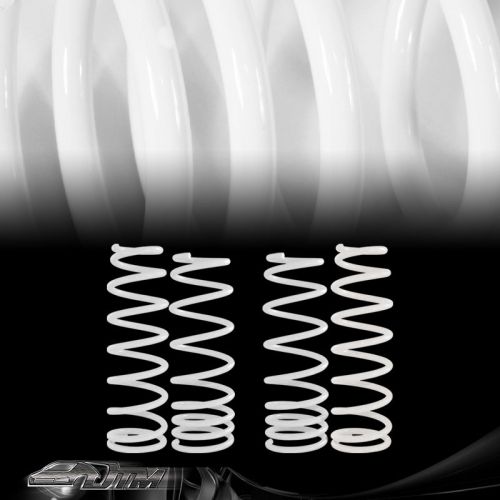 Purchase JDM White 1.75" Drop Lowering Spring Suspension For Honda