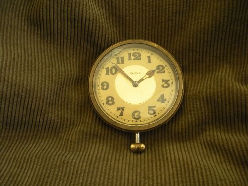 Working antique car/travel clock cortland watch co. ford chevrolet buick