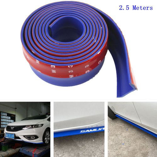 Purchase 2.5M Car Front Bumper Lip Splitter Chin Spoiler Skirt Rubber Protector Body Kit in CN