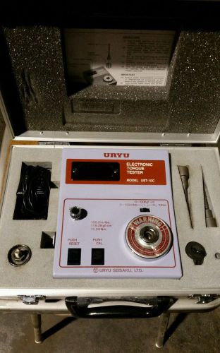 Uryu seisaku electronic torque tester socket uet-10c used nice !!!