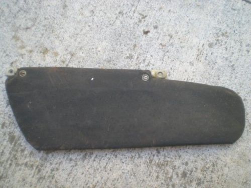 Porsche 356 sun visor with clips driver (left) side