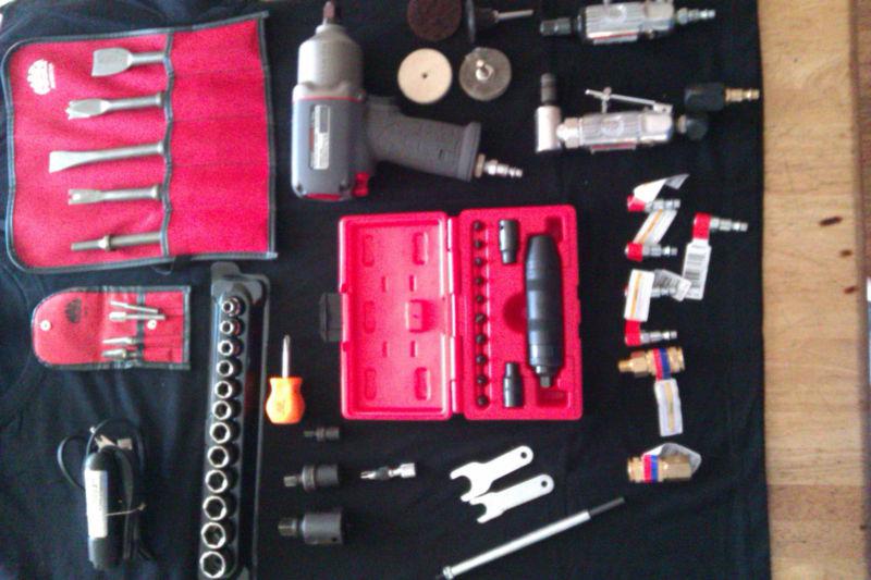 Snap on tools, mac, ingersoll rand assorted lot