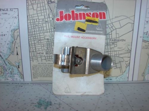 Johnson marine stainless steel rail mount antenna bracket #40-512