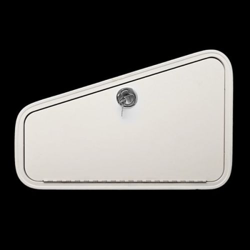 Sea ray boats 24 3/4 x 16 inch marine white door / frame / locking latch