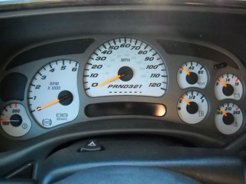 2005 gm chevy silverado speedometer instrument cluster gauge ipc repair service