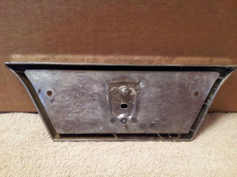 1957 Ford Convertible original rear seat trim emblem molding, US $10.00, image 2