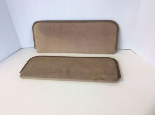 Nos pair felt sun visors 1930 1931 1932 1933 1934 1935 1936 1937 1938 1939 1940