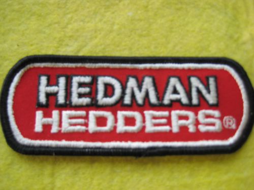 Hedman  headders racing  equipment patch 4 3/4&#034; x 1 7/8&#034;