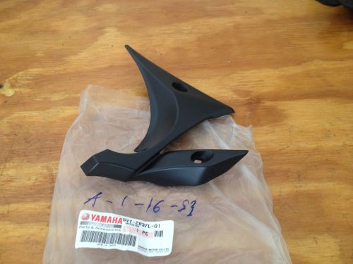 Nos oem motorcycle console panel cowling black