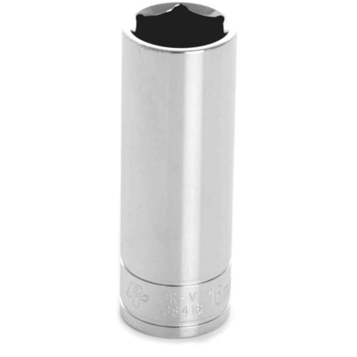 Performance tool w38416 socket socket-3/8'' dr 6pt deep 16mm