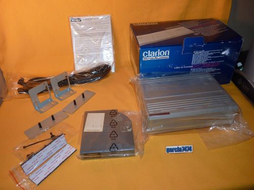 Clarion dcz625 pro audio 6-disc cd charger