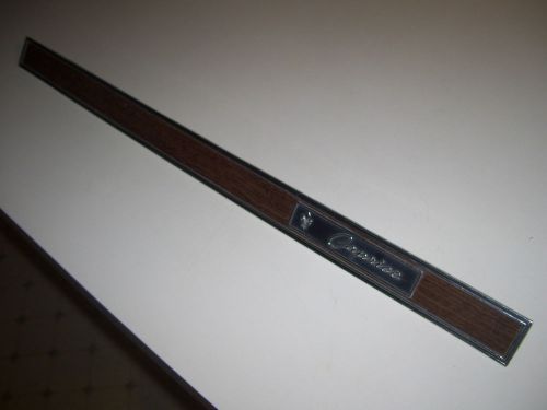 1968 chevrolet caprice dash trim chrome gm 3920350 chevy              ch61