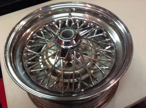 Truspoke 45 spoke 15 x 7 wire wheel (one only) truespoke (original) (gm)