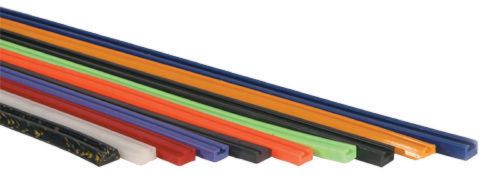 Snowmobile slides fit ski-doo 44" l red profile 25