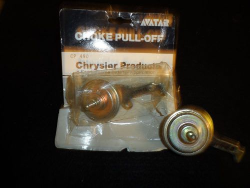 2 chrysler choke pull-off cp-490 for 1965/1973,un-open package,1 with out packag