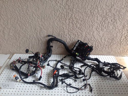 2008-2014 mitsubishi lancer gts oem full engine harness assembly w/fuse box b4 2