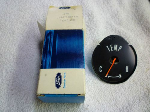 1965 ford mustang oem water temperature temp gauge indicator c5dz-10883-a nos