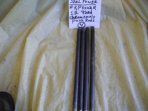 4  sealed power # rp3222r small block ford  chromemoly push rods