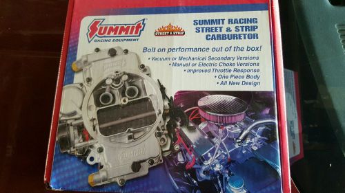 Summit racing 750 cfm vacuum secondary carburetor  (new)