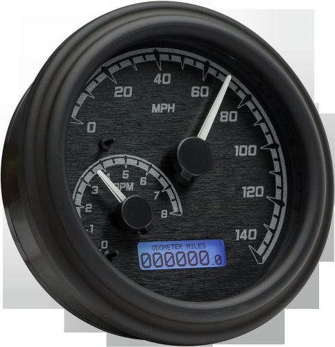 Dakota digital mvx series analog gauge systems black gray black mvx-2011-kg-k