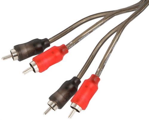 Stinger si1212 car stereo 1000 series 12&#039; rca interconnect signal cable 2channel