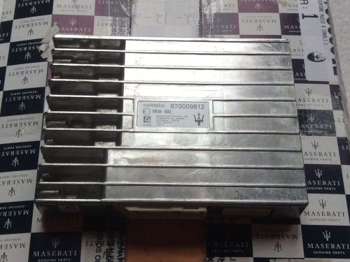 Maserati quattroporte amplifier 670009812 harman 2552590