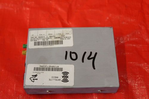 2007 chevrolet corvette c6 convertible sirius satellite radio receiver ls2 #1014