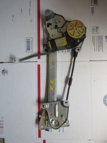 95 96 97 98 mazda protege passenger r. re window regulator + motor 7992