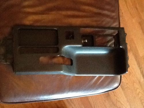 87-93 mustang gt lx oem black console tray