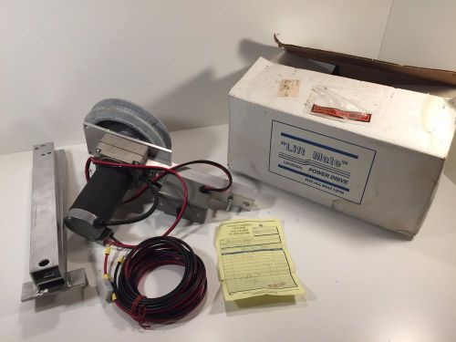 Lift mate model 12lm 12 volt universal boat lift power drive nos
