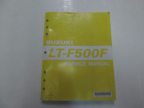 1998 99 00 01 2002 suzuki lt-f500f service manual worn fading stains factory***