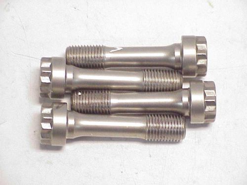 4 carr 12 point connecting rod bolts sps 17 - 3/8-24 x 1.600" carrillo  jh58