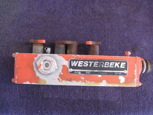 Westerbeke 11 twg 4 cylinder  exhaust manifold fresh water - 6.5/8.0/11kw/6.5kw