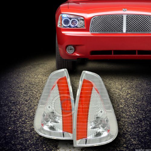 Purchase CLEAR AMBER LENS TURN SIGNAL PARKING CORNER LIGHTS LAMPS 05/06