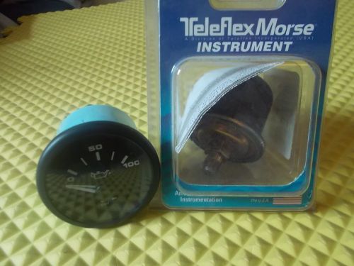 Teleflex oil pressure gauge &amp; sender 100psi