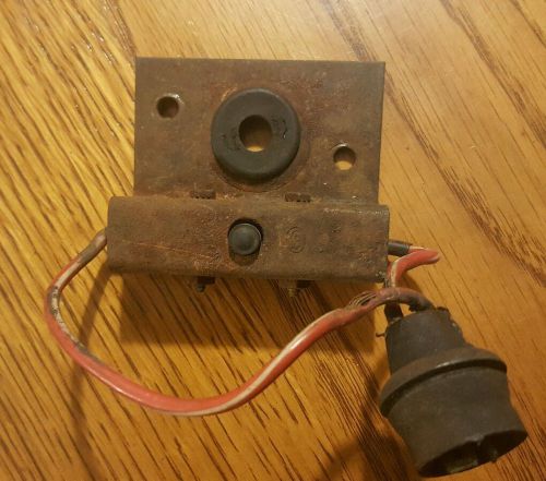 1968-1972 corvette windshield wiper limit switch &amp; bracket 100% original 69 70