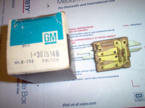 1968,69,70 buick automatic temperature control blower switch gm part # 3015146