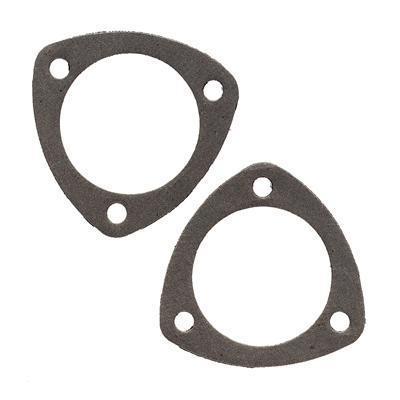 Summit g4749 collector gaskets steel core laminate 3-hole 3" inside dia pair